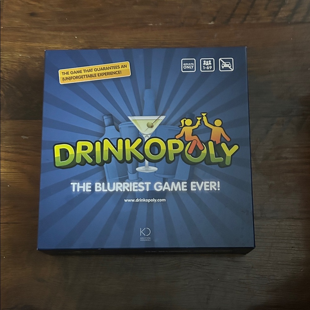 Party Board Game - Blue